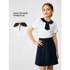 Блуза Acoola, размер 128, белый