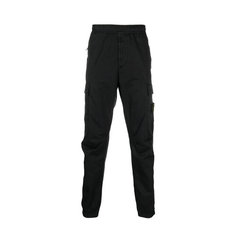 Брюки Stone Island, размер 32, черный