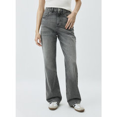 Джинсы Sela Wide Leg, размер L INT, светло-серый