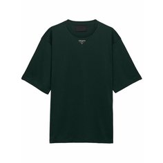 Футболка Prada, размер XL, зеленый