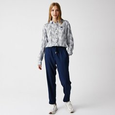 Брюки LACOSTE, размер T38, темно-синий
