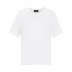Футболка EMPORIO ARMANI, размер L, серебристый