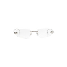 Солнцезащитные очки Cartier, серебряный