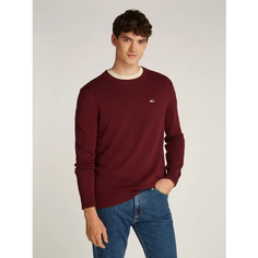 Джемпер Tommy Jeans ESSENTIAL, размер S, , бордовый