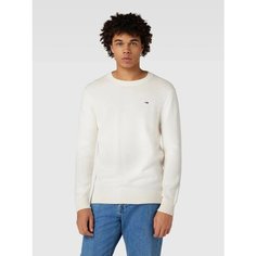Джемпер Tommy Jeans ESSENTIAL, размер XXL, , белый