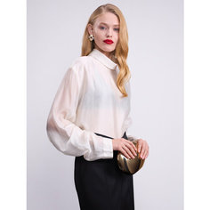 Блуза Zarina BLACK SWAN, размер 2XS (RU 40), ванильный
