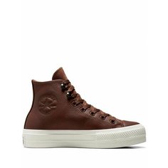 Кеды Converse, размер 9.5 US, коричневый