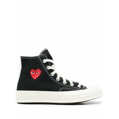 Кеды COMME des GARCONS x CONVERSE PLAY Chuck Taylor70, размер 8.5 UK, черный