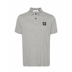 Поло Stone Island Compass, размер L, серый