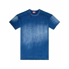Футболка DIESEL T-Crao-Boxt, размер XXL, cиний