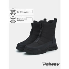 Полусапоги PALWAY, размер 37, черный