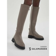Сапоги Salamander, полнота 4 (RU)/ на узкую и среднюю стопу, размер 38, серый