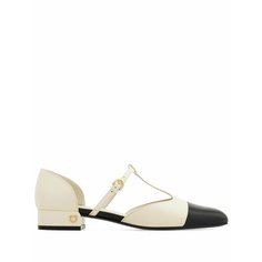 Балетки Salvatore Ferragamo, размер 6C US, серебристый
