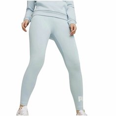 Легинсы PUMA Essentials Logo Womens Leggings, размер 46, голубой