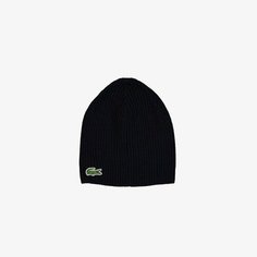 Шапка LACOSTE для мужчин, размер OneSize, темно-синий