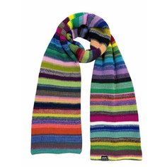 Шарф ANRU для женщин,200х24 см, one size, красный, оранжевый, синий, лиловый, пыльная роза, фуксия, серый, мультиколор, коричневый, розовый, коралловый, фиолетовый