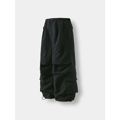 Брюки карго ANGLAN Below Cargo Parachute, размер One size, черный