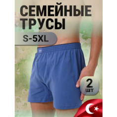 Трусы Berrak, комплект из 2 шт., размер M, голубой