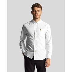 Рубашка Lyle & Scott Regular Fit Light Weight Oxford Shirt, размер XXL, white