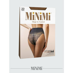 Колготки MiNiMi Slim Control, 20 den, размер 4, темно-бежевый