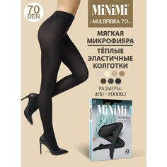 Колготки MiNiMi Multifibra, 70 den, размер 4, nero