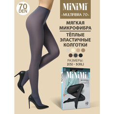 Колготки MiNiMi Multifibra, 70 den, размер 2, fumo