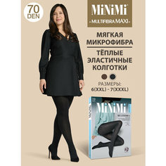 Колготки MiNiMi Multifibra, 70 den, размер 6, nero
