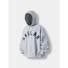 Худи ANGLAN Applique Heavy Sweat, размер One Size, , white melange