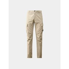 Брюки карго C.P. COMPANY Stretch Sateen Lens Cargo, размер 52, песочный