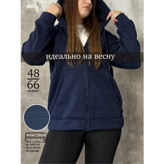 Худи DZHARSTYLE, размер 54, , синий