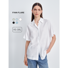 Рубашка FINN FLARE Рубашка, размер 2XL(176-104-110), белый