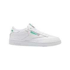 Кроссовки Reebok Club C, размер 11 US, белый/зеленый