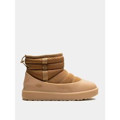 Ботинки UGG Classic Mini Pull-On Weather, размер 42 EU, коричневый
