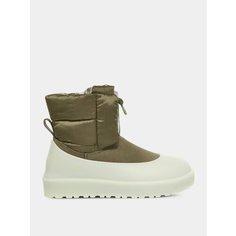 Ботинки UGG Classic Maxi Toggle, размер 39 EU, зеленый