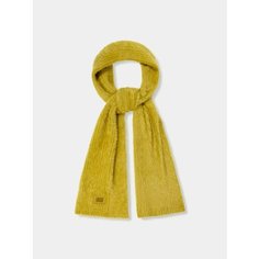 Шарф UGG Plait Plush Knit Scarf для женщин, желтый
