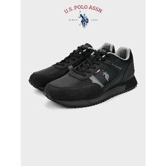 Кроссовки U.S. POLO ASSN., полнота 6, размер 44, черный