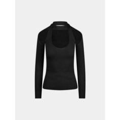 Лонгслив Coperni Cut-Out Knit, размер XS, , черный