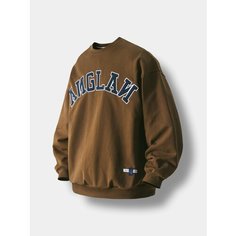 Свитшот ANGLAN Applique Heavy, размер L, , brown