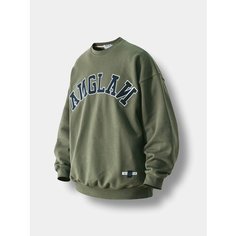 Свитшот ANGLAN Applique Heavy, размер XL, , Khaki