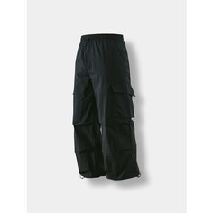Брюки карго ANGLAN Rib Nylon Mountain Cargo Pants, размер M, черный