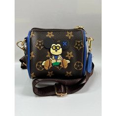 Сумка , фактура матовая, коричневая Нет бренда