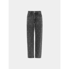 Джинсы Ksubi Low Rider Lovestruck, размер 27, black