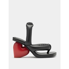 Босоножки YUME YUME Love Heel, размер 36, черный/красный