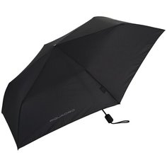 Мини-зонт PIQUADRO, черный