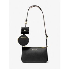 Сумка кросс-боди MICHAEL KORS, фактура гладкая, черный