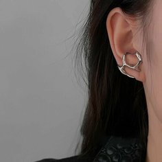 Серьги, серебряный Нет бренда