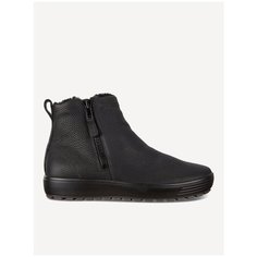 Ботинки ECCO SOFT 7 TRED M, размер 40, чёрный