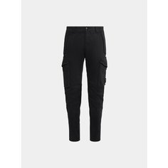 Брюки карго C.P. COMPANY Stretch Sateen Ergonomic, размер 50, черный