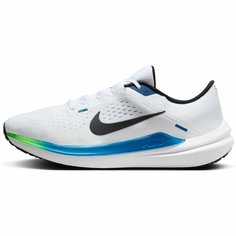 Кроссовки NIKE Winflo 10, полнота F (EU)/ на среднюю стопу, размер 8 US, белый