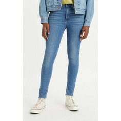 Джинсы скинни Levis 721 HIGH RISE SKINNY, размер 29/30, синий Levis®